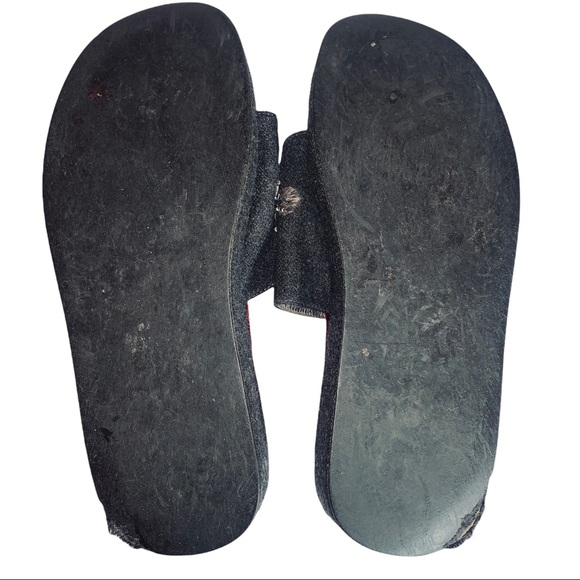 Dolce & Gabbana Slides - Velvet, Flannel, Embroidered and Beaded. - Picture 4 of 9